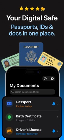 PocketVault: Secure ID Wallet Screenshot 1 of 5