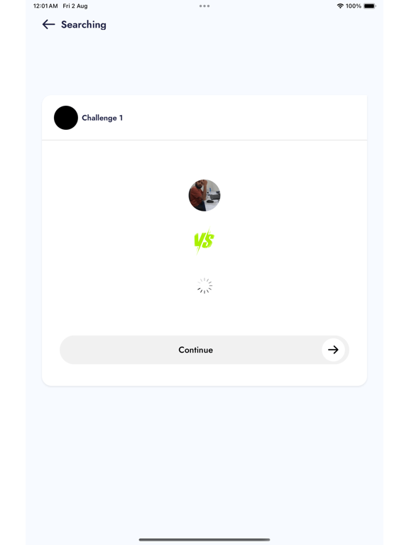 Challe Activity iPad screenshot 2 - Entertainment app