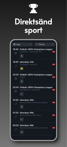 tv24.se – TV-tablå & TV-guide screenshot