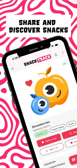 SnackTrack: Share & Discover screenshot 1