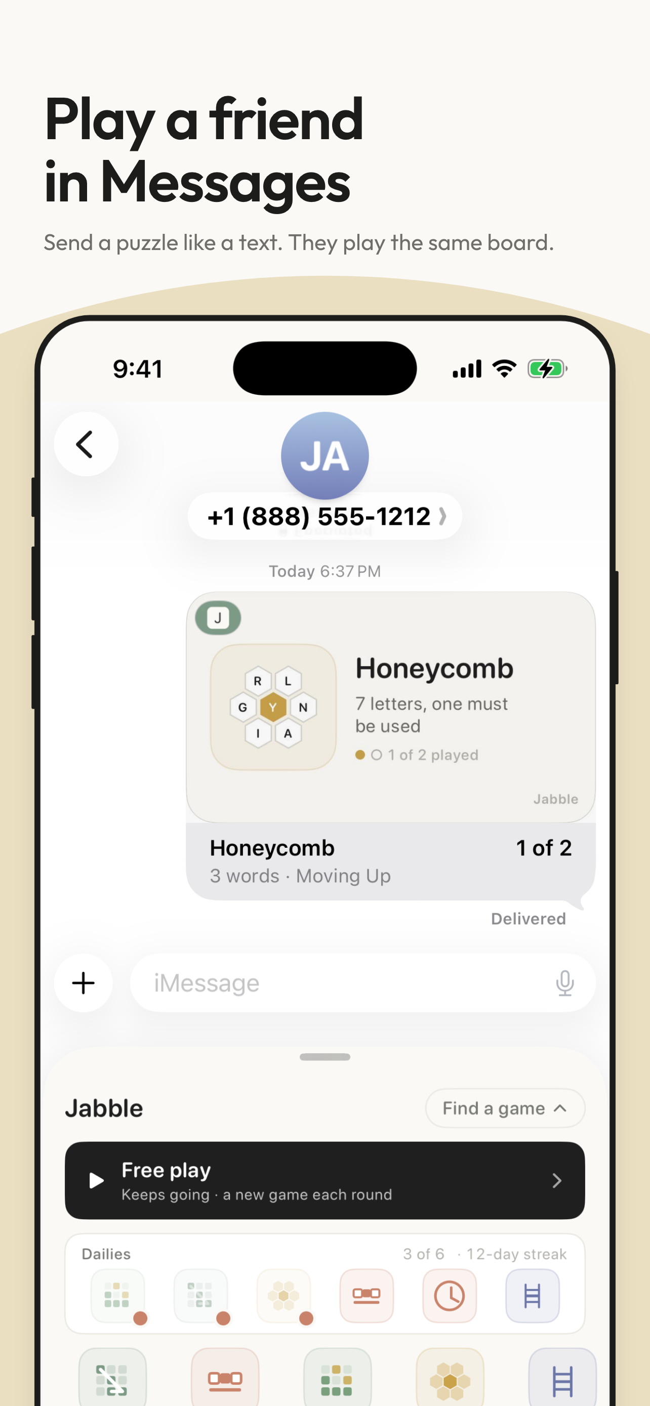 Jabble: Calm Word Games screenshot 4