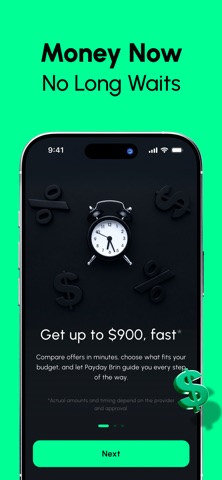 Cash Advance - Payday Brin iPhone screenshot