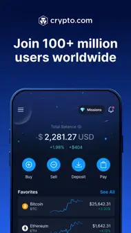Crypto.com: Buy BTC, ETH & CRO iphone bilder 0