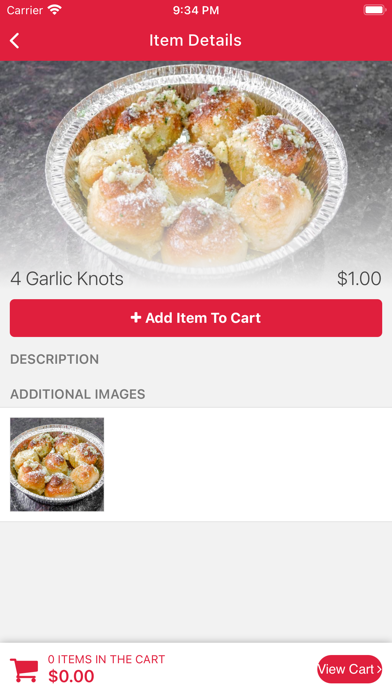 Justino’s Pizzeria Screenshot