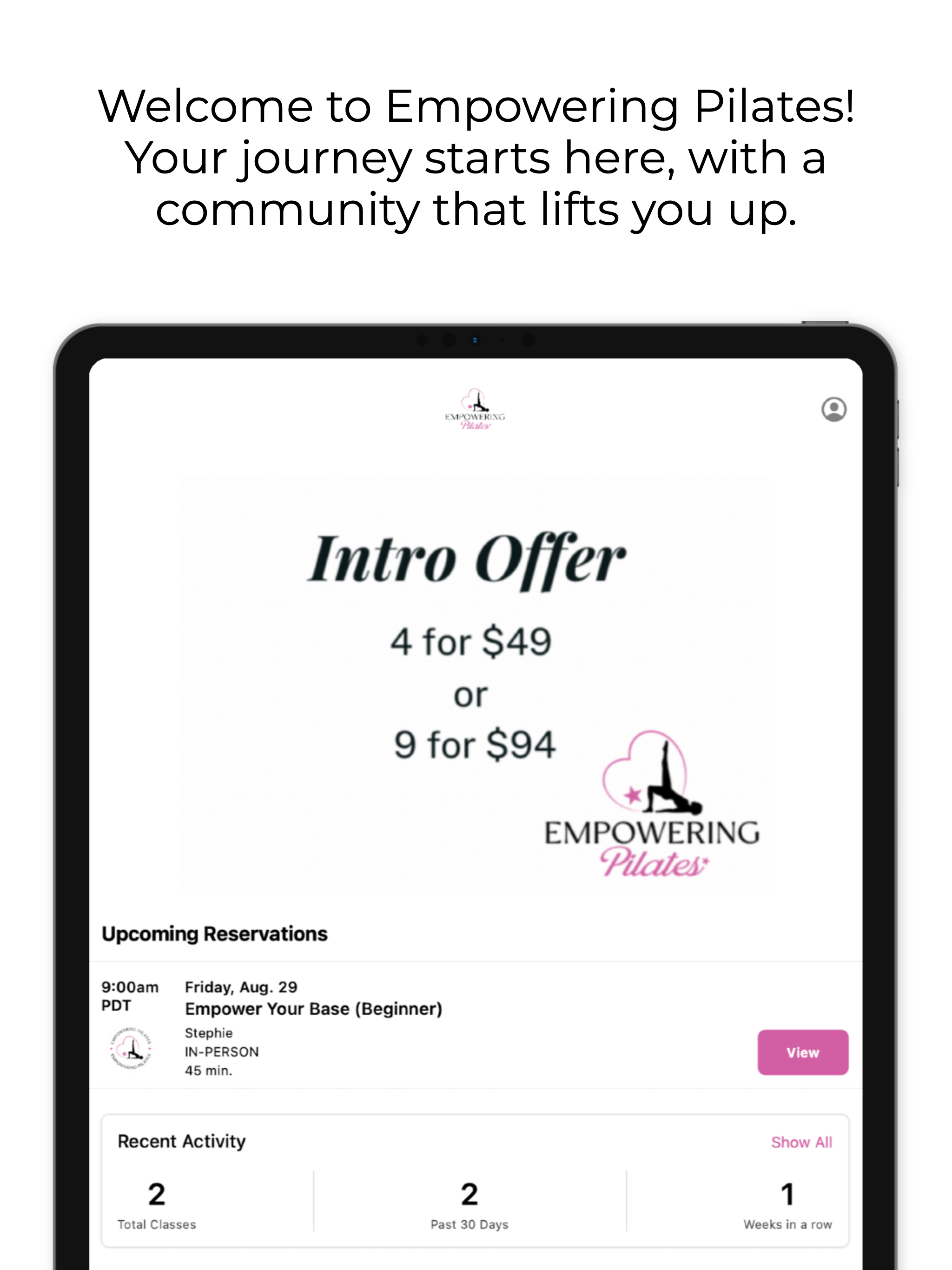 Empowering Pilates screenshot 7