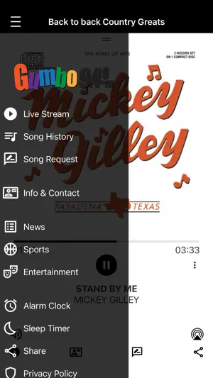 Gumbo 94.9 Country Classics screenshot 2