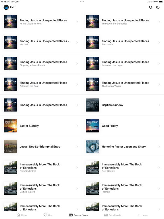 Faith Arvada iPad screenshot 3 - Lifestyle app