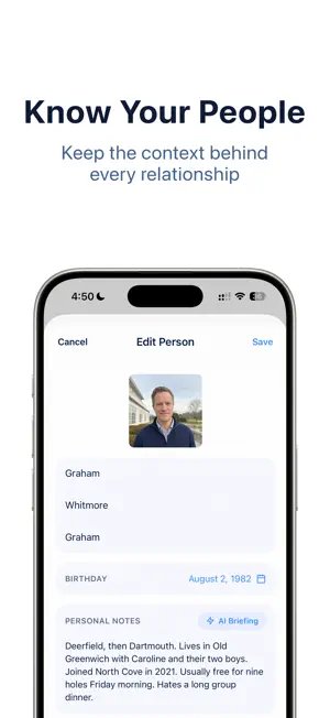 Momentan: AI Personal CRM screenshot 2