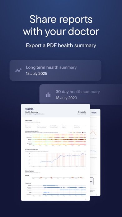 Visible: Pacing for illness Screenshot 7 of 9