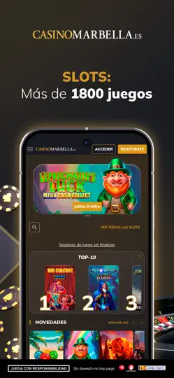Captura de pantalla de Casinomarbella.es - App Casino en iPhone 3