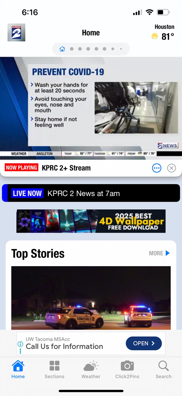 iPhone screenshot