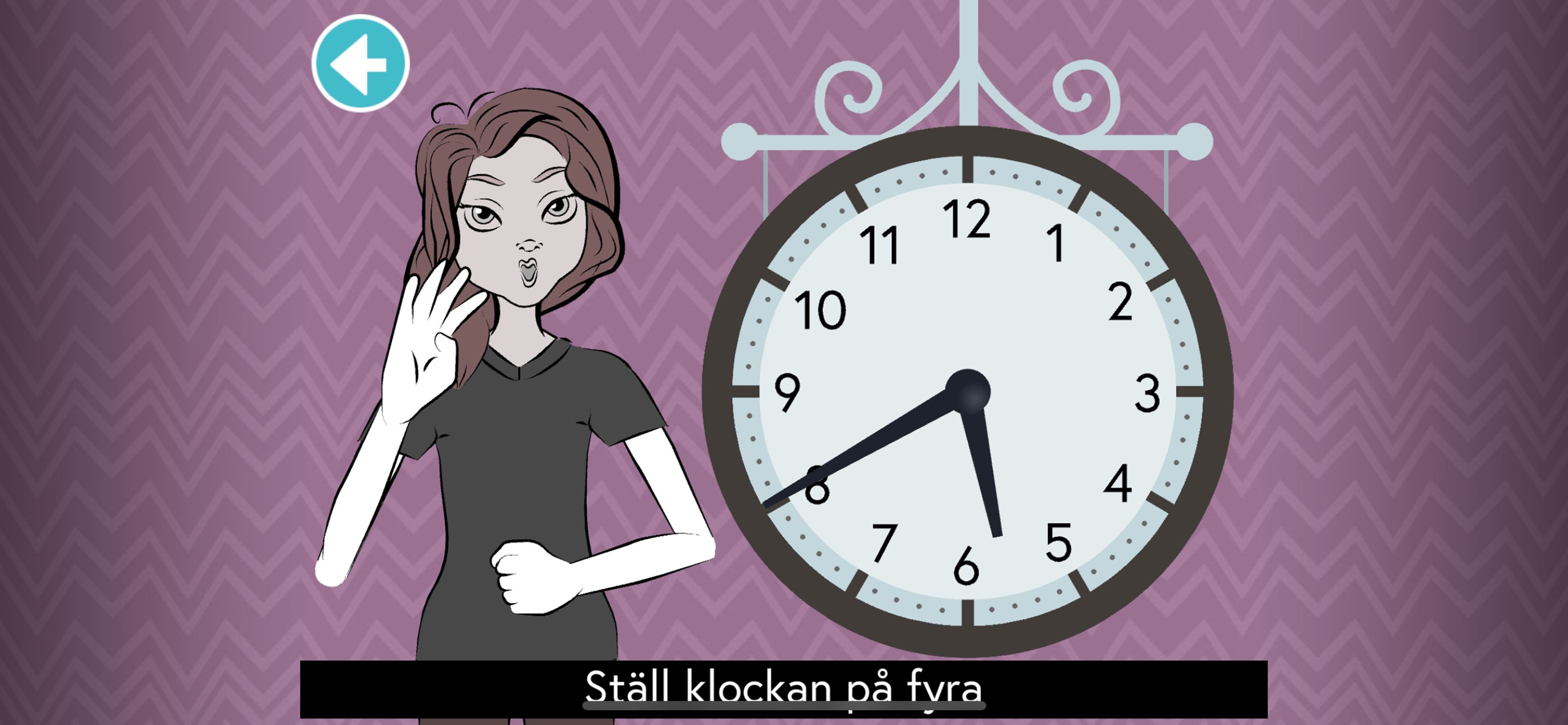 Moji Klockis sv. teckenspråk