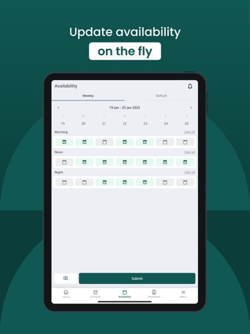 Tabit Shift (US) iPad screenshot
