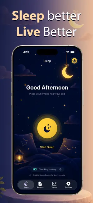 SnoozeLab: Snoring Tracker screenshot 1