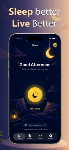 SnoozeLab: Snoring Tracker Screenshot 1 of 5