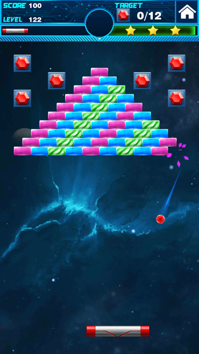 Brick Breaker Cyber Screenshot