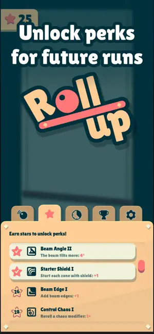 Rollup: Tilt Ball Arcade screenshot 2