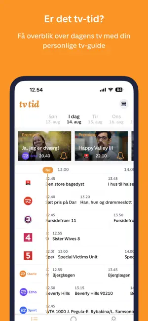 tvtid – Dansk Tv-guide screenshot 1