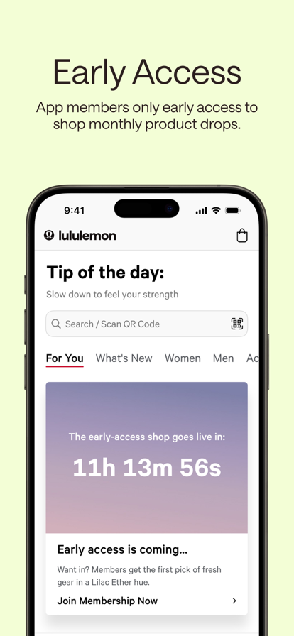 lululemon Screenshots