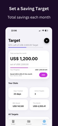Pocket - Budget Tracker screenshot