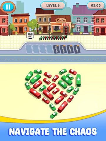 Bus Jam 3D: Traffic Puzzle iPad screenshot