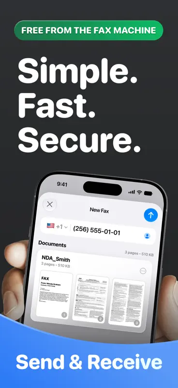 FAX from iPhone - Send Doc screenshot 1 of 6