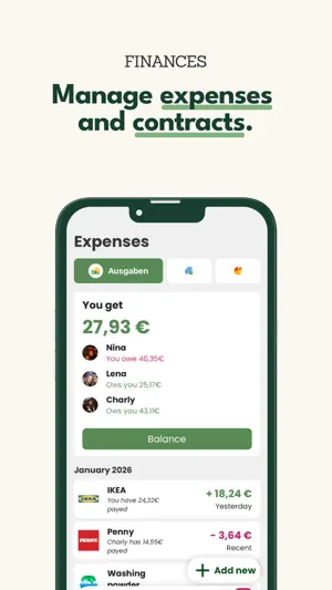Livo - Manage shared living screenshot 2