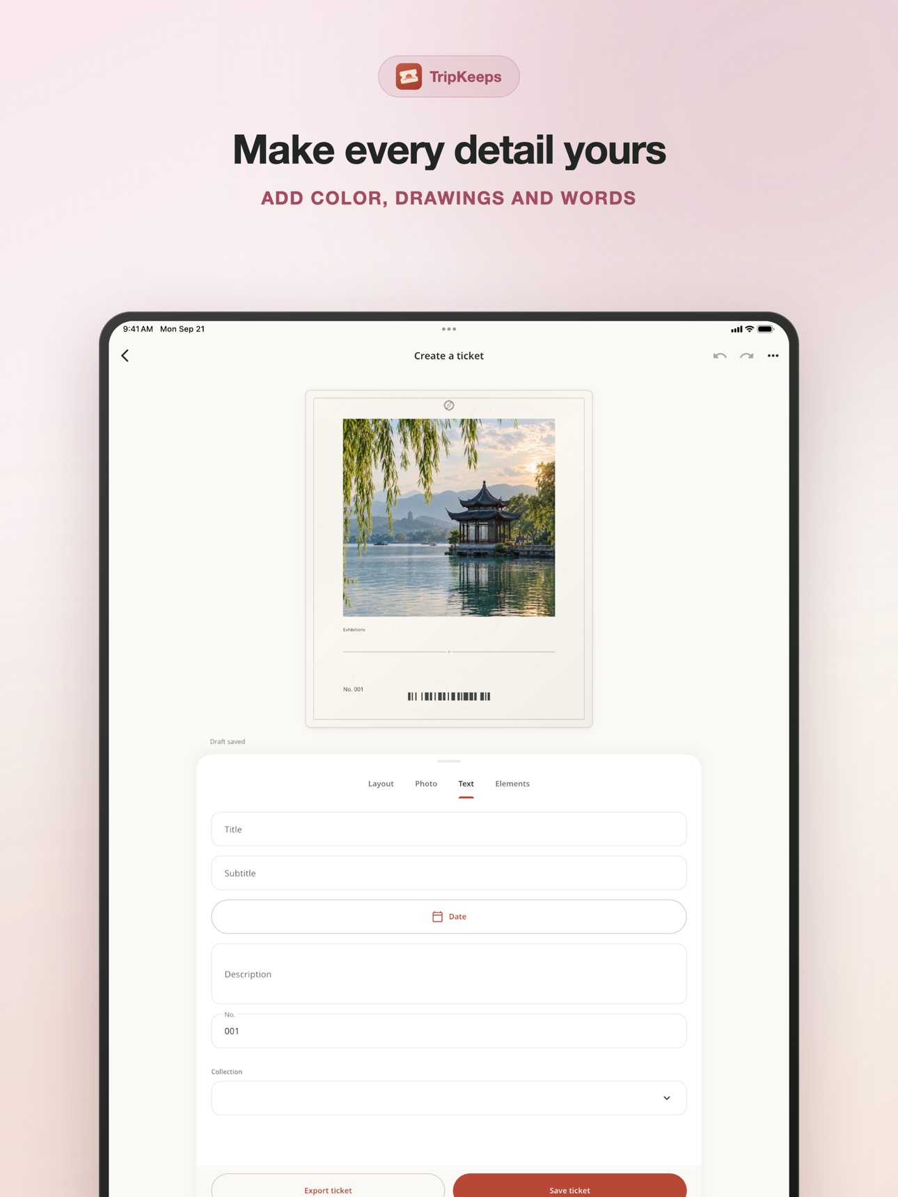 Screenshot 9 of TripKeeps - Photo Journal