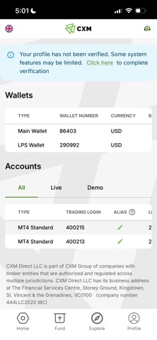 CXM Hub iPhone screenshot 1