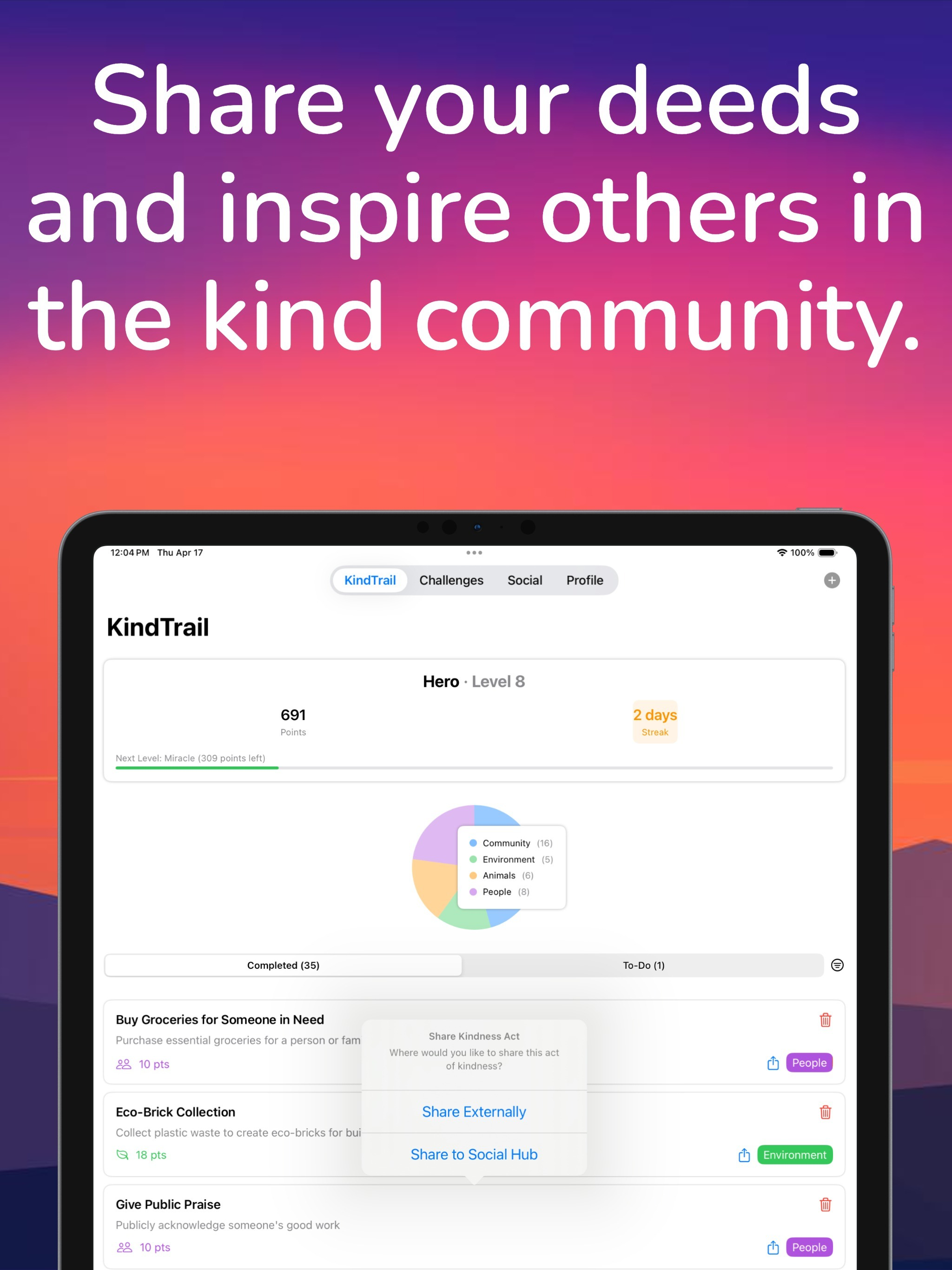 BetterWorld - Share Kindness