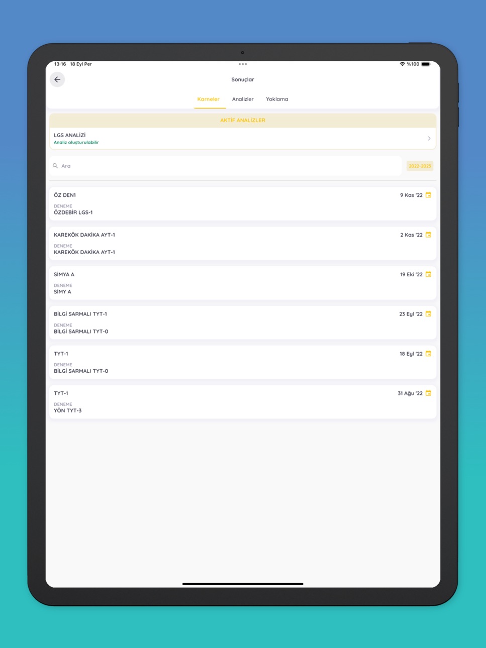 iPad screenshot