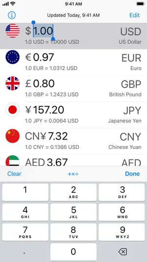 Currency Today screenshot 2