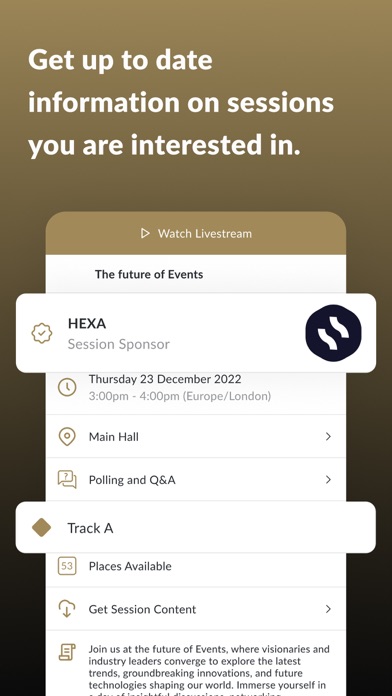 DHI conNextions Screenshot