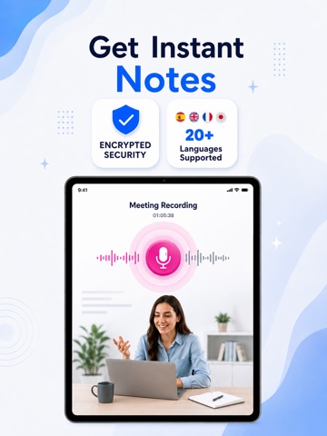 Summify: AI Voice & PDF Notes iPad screenshot