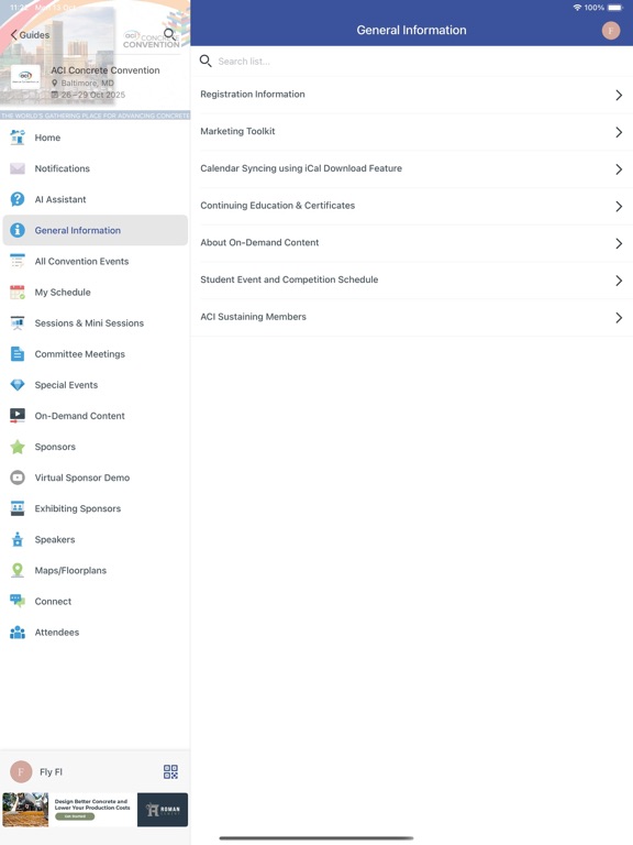 Screenshot #5 pour ACI Convention