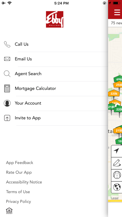 Homes for Sale - Ebby Halliday Screenshot