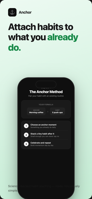 Anchor - Tiny Habits Screenshot 3 of 5