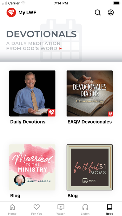 Love Worth Finding Ministries Screenshot