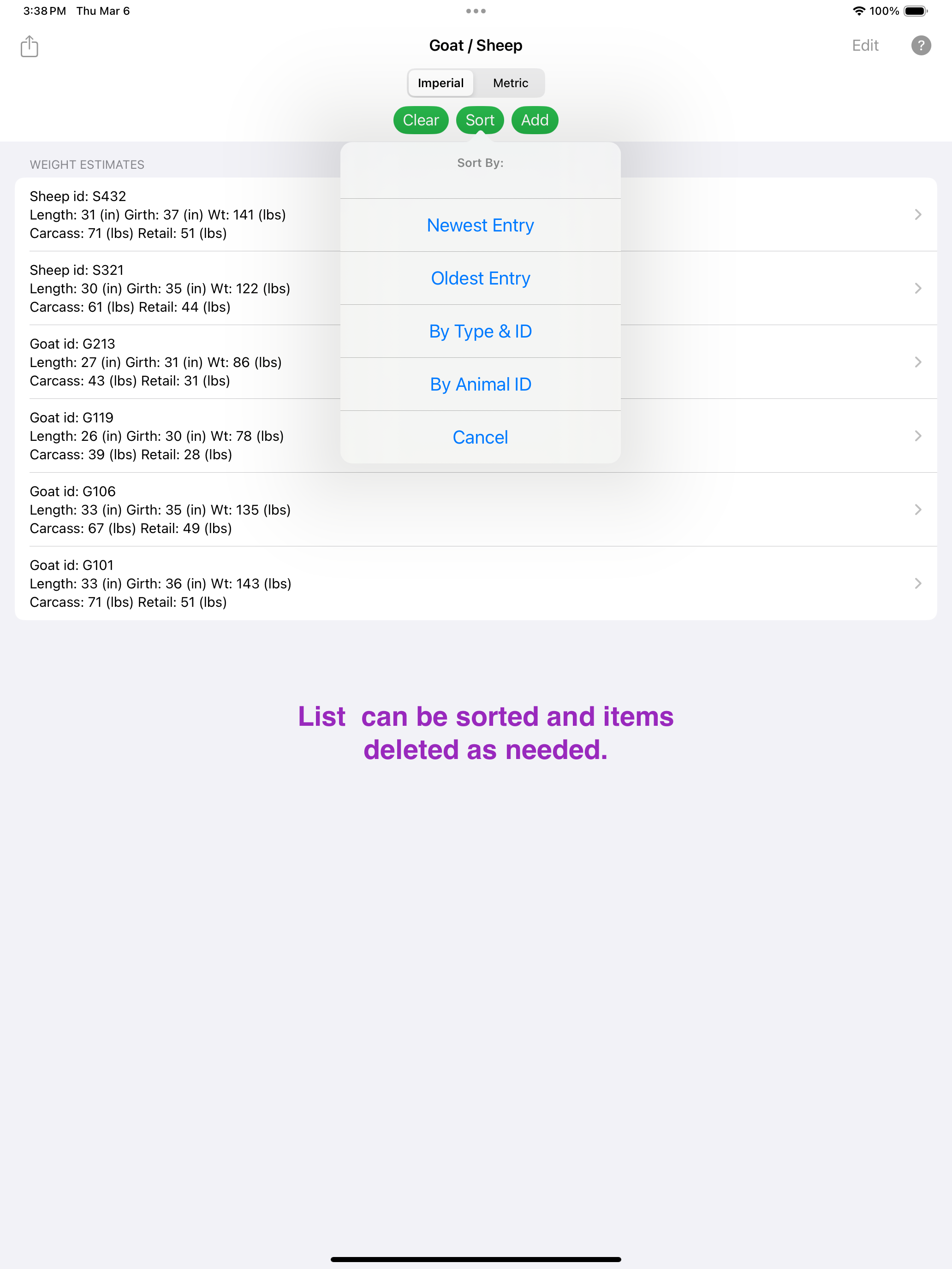 Goat / Sheep Weight Estimator screenshot 10