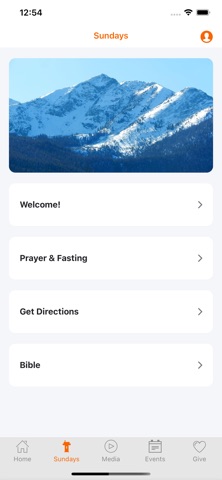 App screenshot