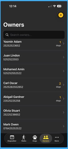 Dog Walker CRM Screenshot 3 of 5