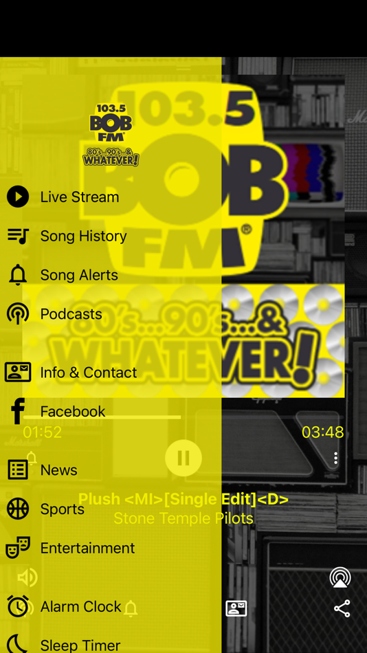 #2. 103.5 BOB FM (iOS) Podle: MyTown Media, Inc.