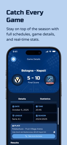 Guerri Napoli Basketball iPhone screenshot