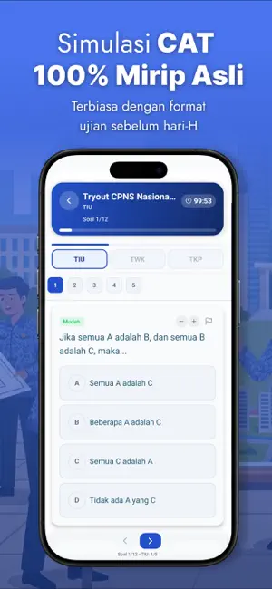 MisiPNS: Tryout CPNS & PPPK iPhone screenshot 4