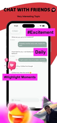 Lumen—Sunrise Chats Screenshot 2 of 4