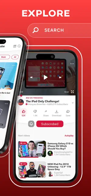 Video Lite, Facecam X Recorder screenshot 2