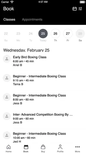 Fit2box Boxing Studio screenshot 2