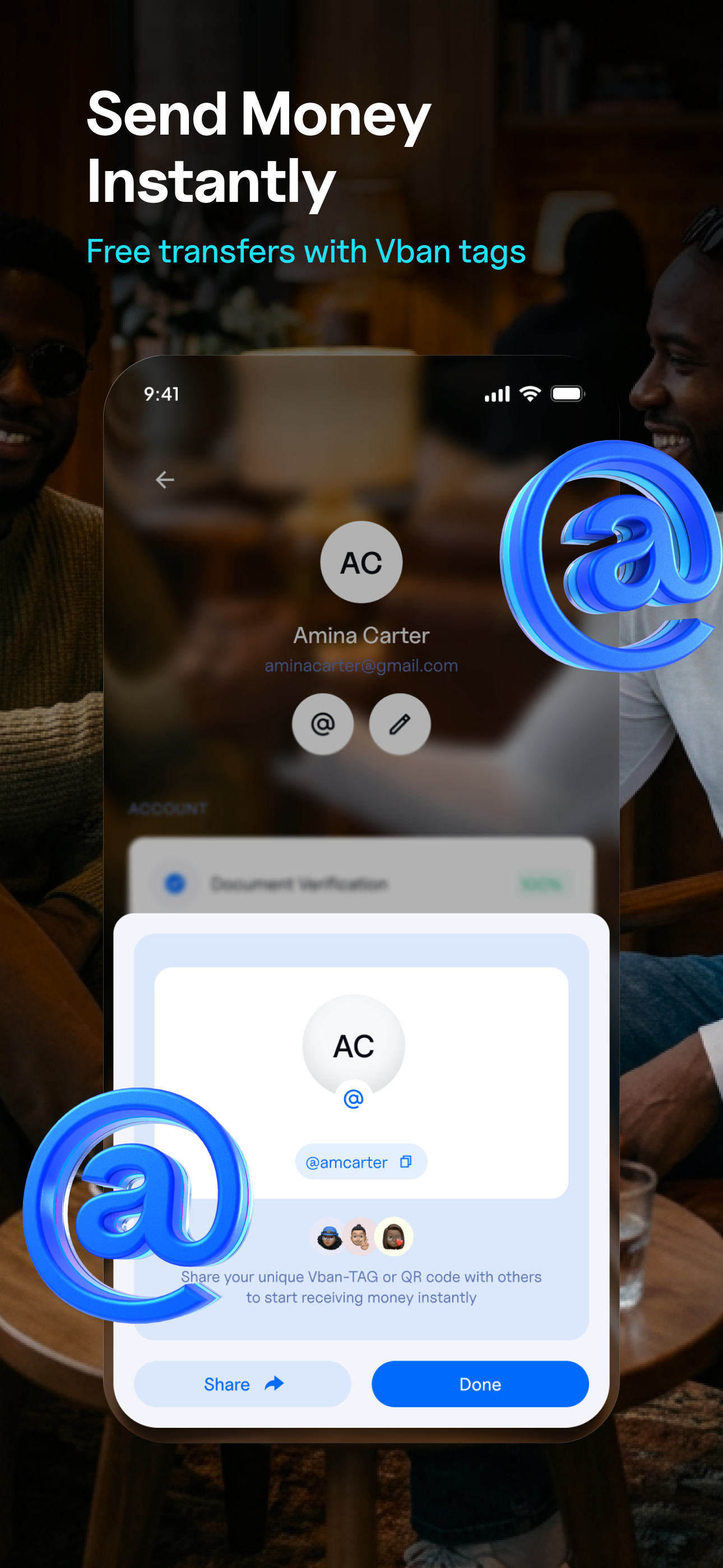 Vban – Global Payments App