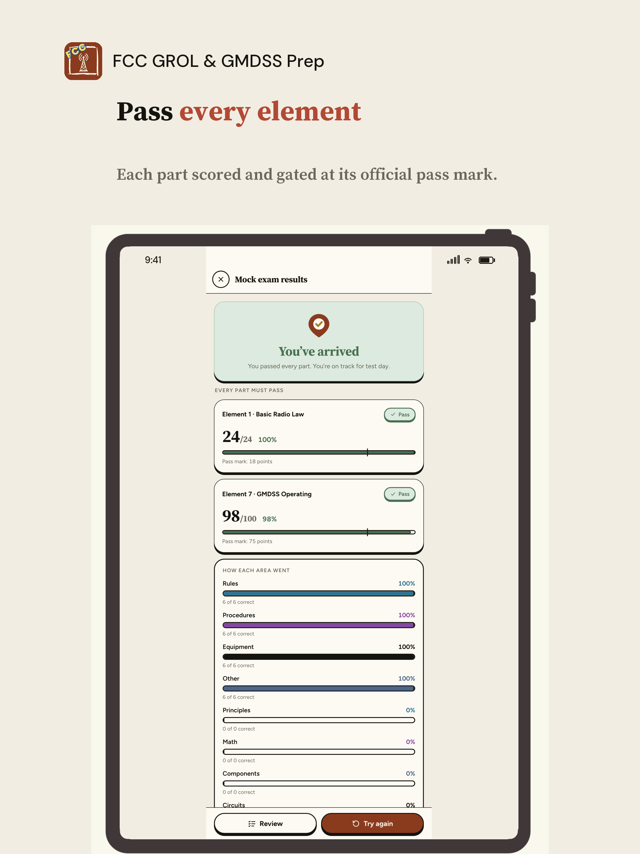 FCC GROL & GMDSS Prep screenshot 12