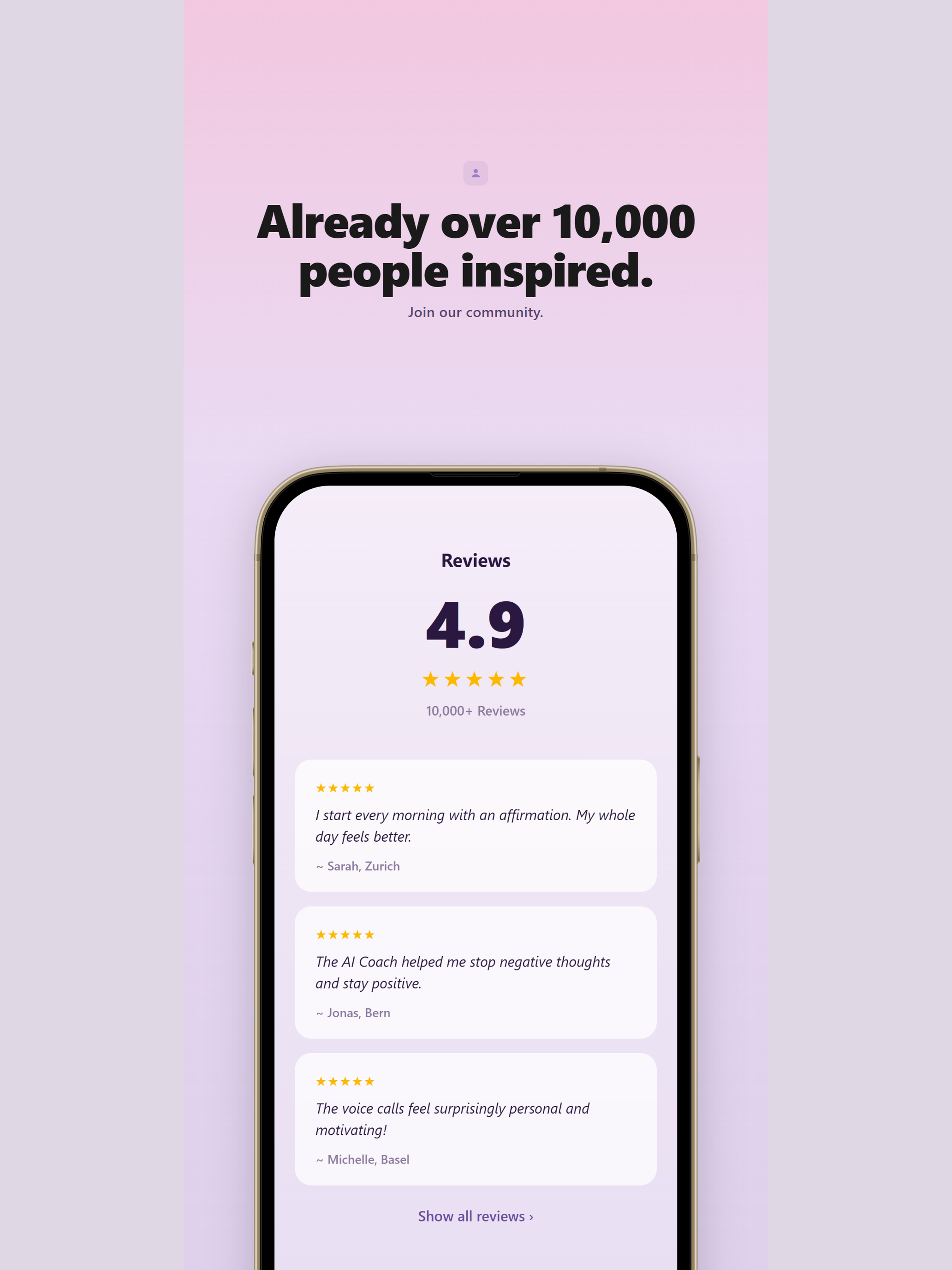 Mantrana: Daily Affirm screenshot 9